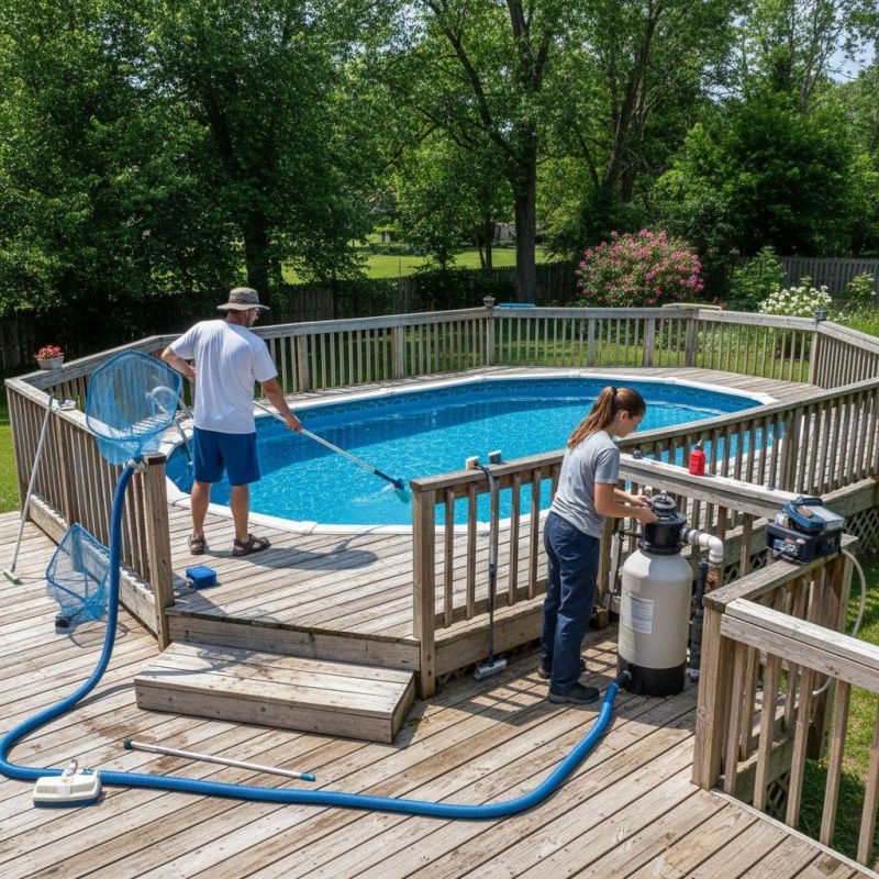 Pool Deck Maintenance