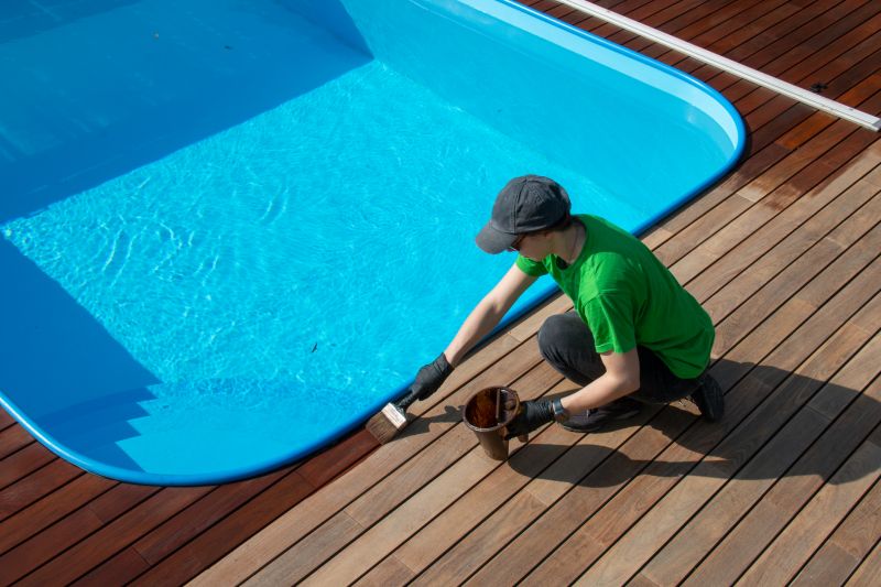 Pool Deck Cleaning