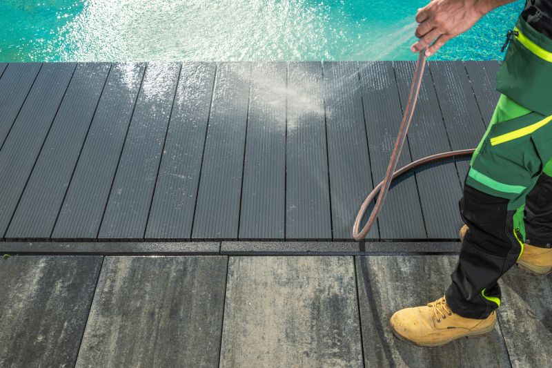 Pool Deck Powerwashing